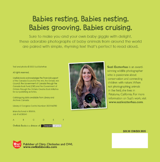 Children's Book, Busy Baby Animals Baby Animal Prints by Suzi