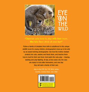 cheetah book back cover