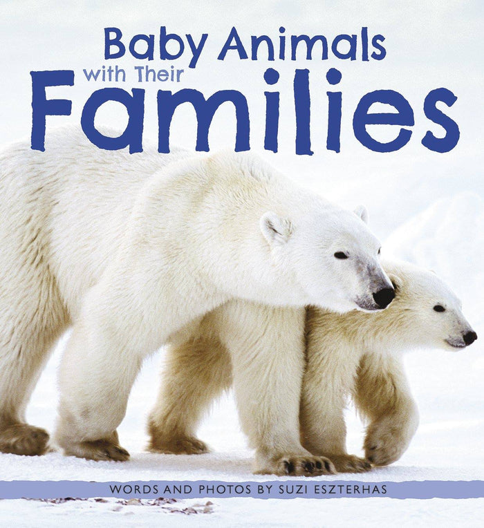Children's Book, Baby Animals with Their Families