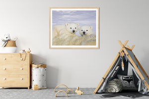 Polar Bear Cubs Photo