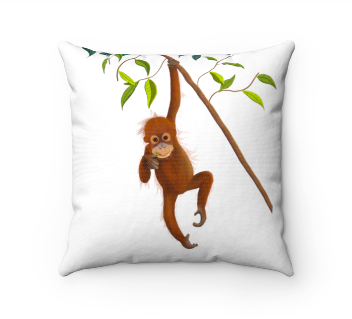 Baby Orangutan Pillow