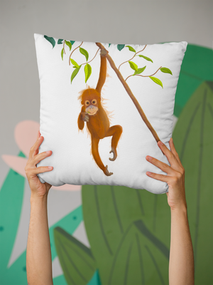 Baby Orangutan Pillow