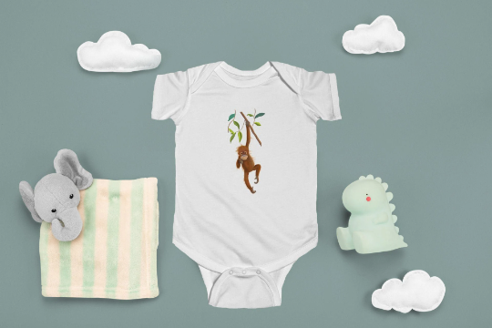 Baby Orangutan Onesie