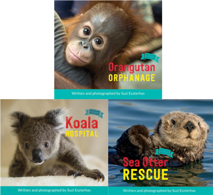 Children's books, "Wildlife Rescue" - Complete Set